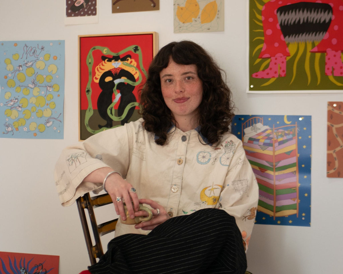 Eliza Williams, artist who illustrated the Piccalio Coloring Pages with original artwork