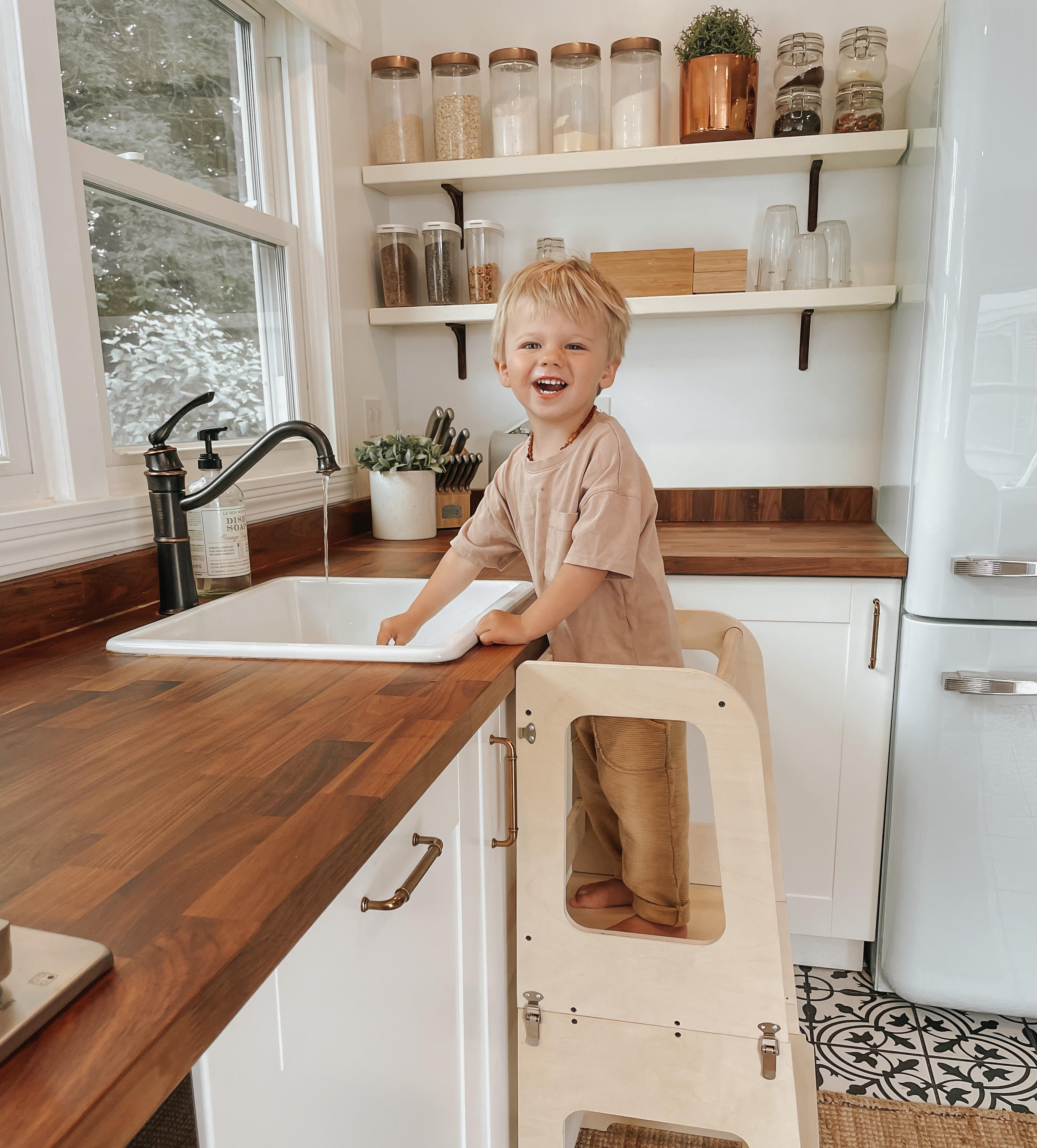 kitchen helper tower, toddler tower