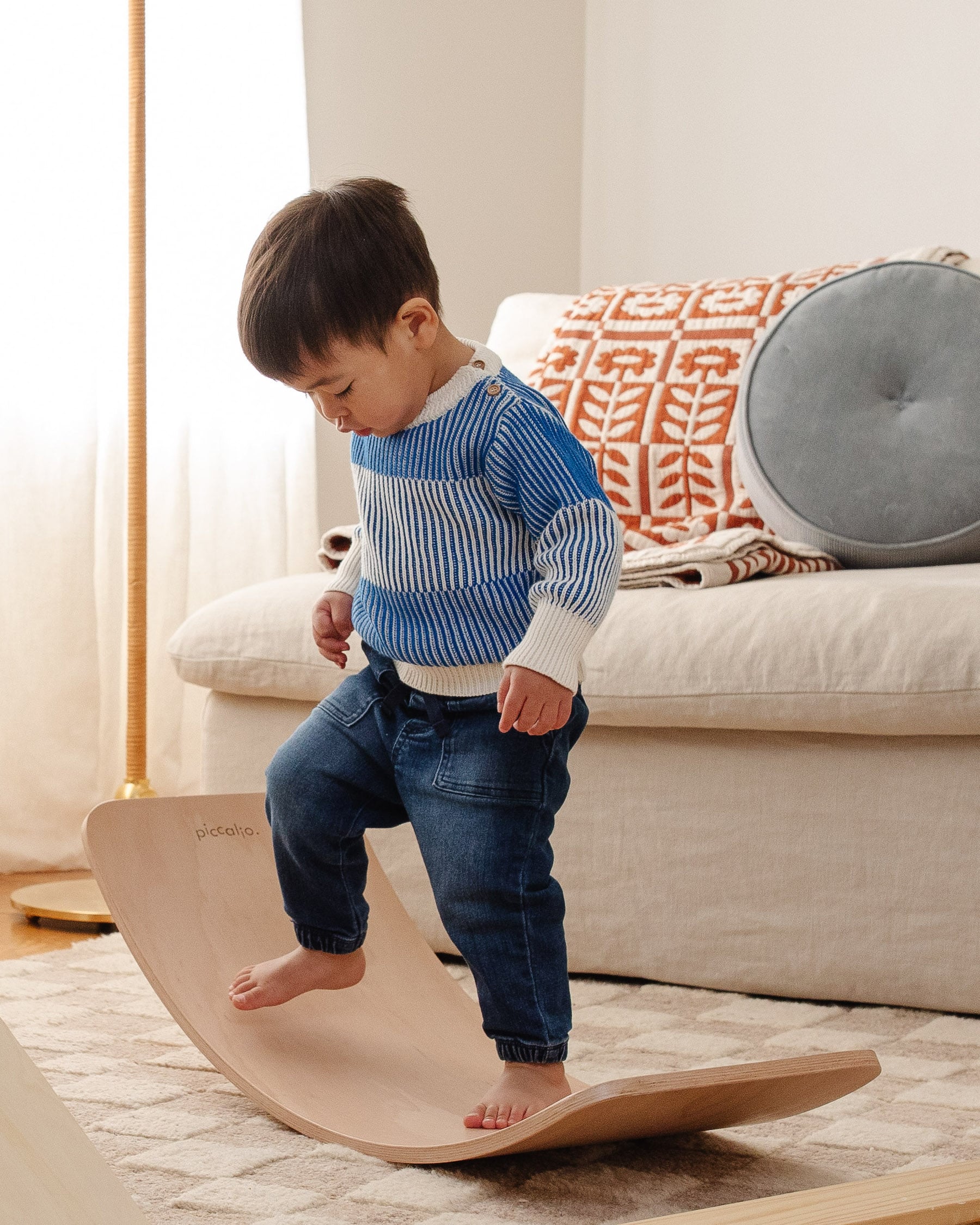 Surfer Balance Board by Piccalio® - Smart Wooden Play