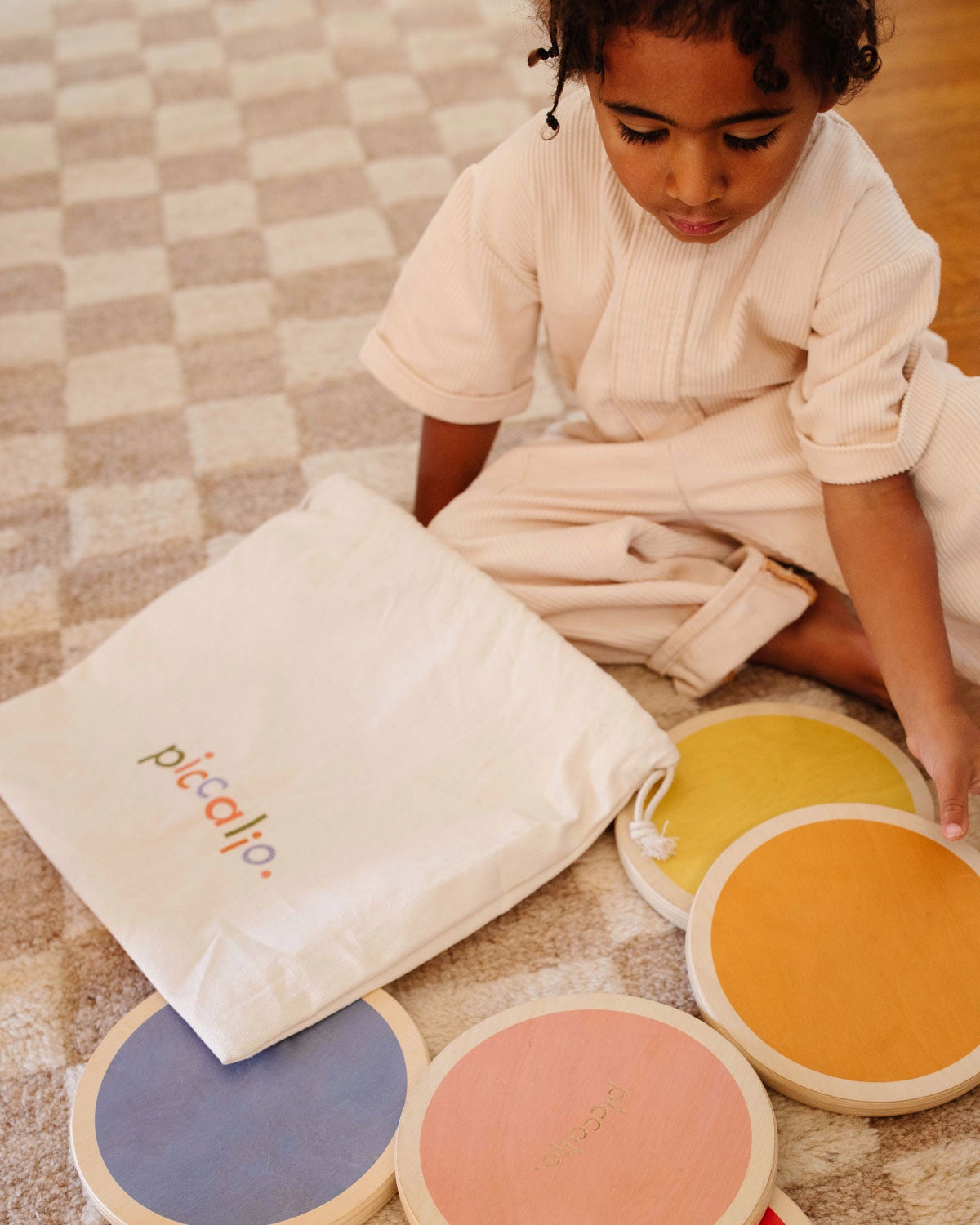 Piccalio stepping stones with tote bag
