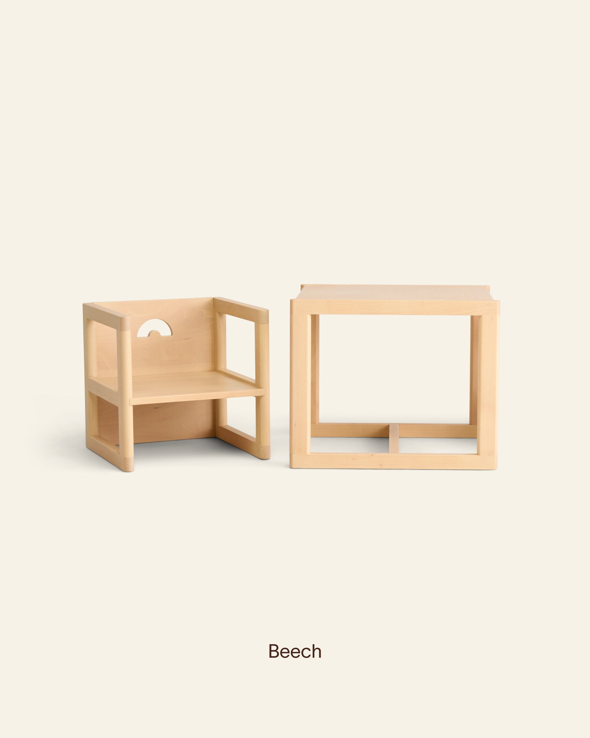 Reversible Chair and Play Table Set