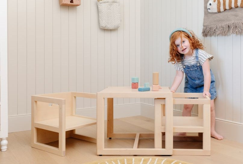 kids table and chair set, best kids table and chair set, Montessori furniture