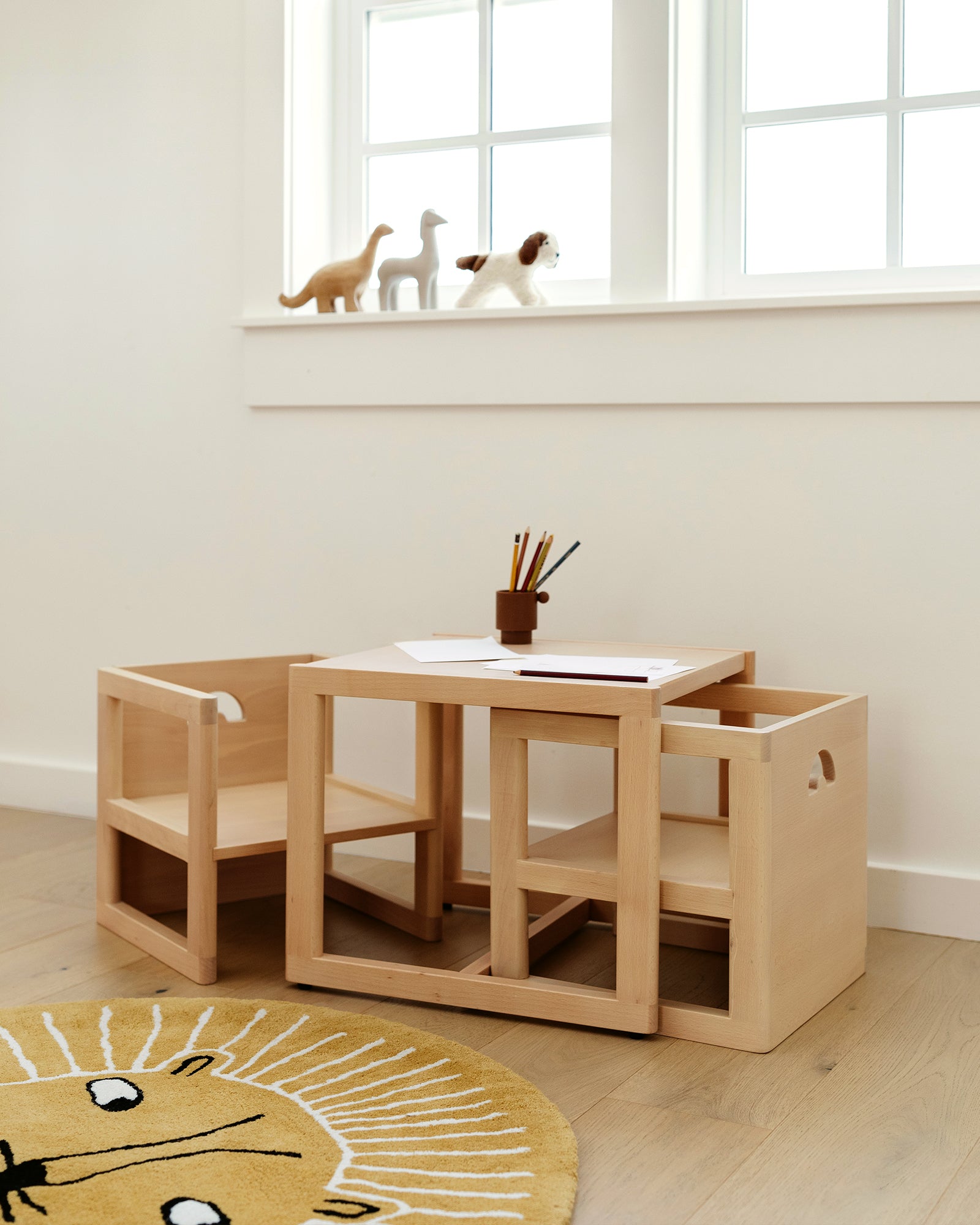 Reversible Chair and Play Table Set