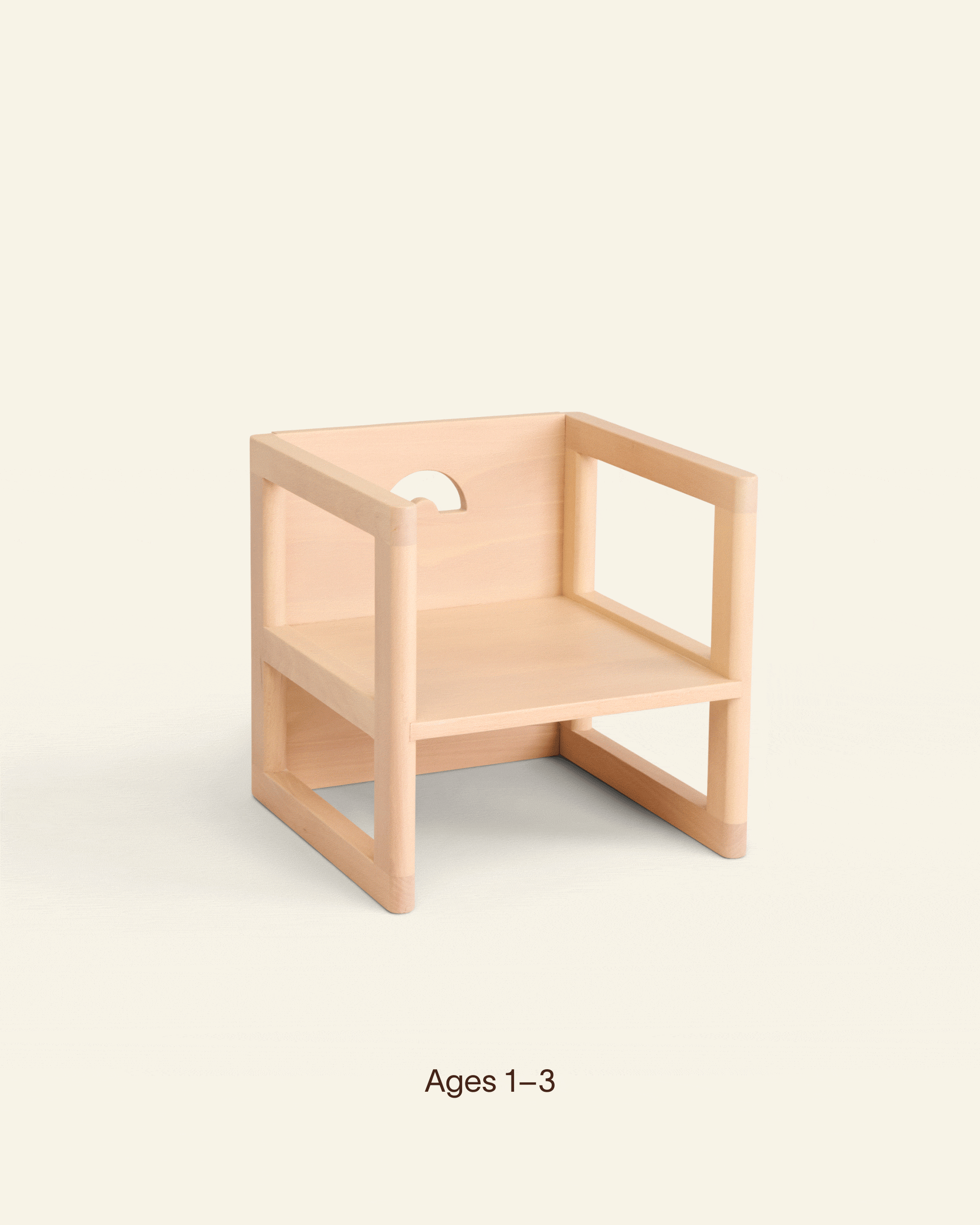 Reversible Chair and Play Table Set